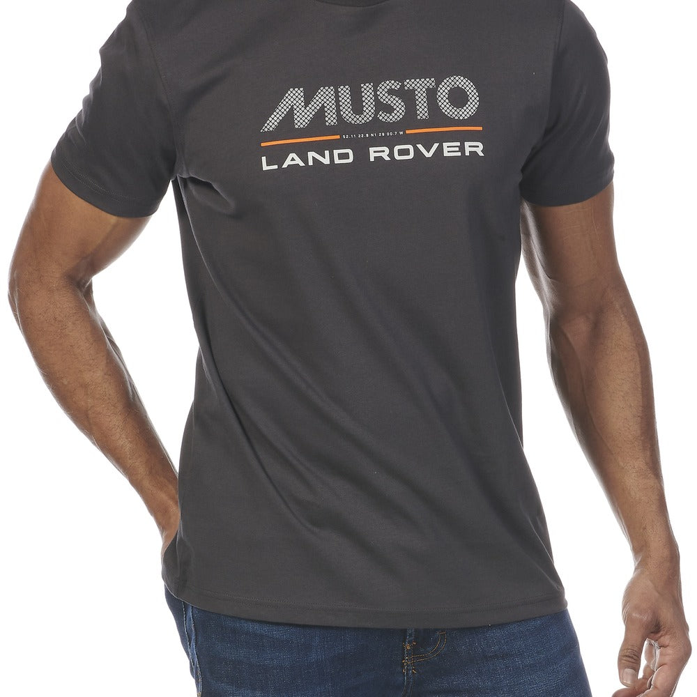 Musto Men's Lr Logo Short Sleeve Tee 2.0 - Carbon