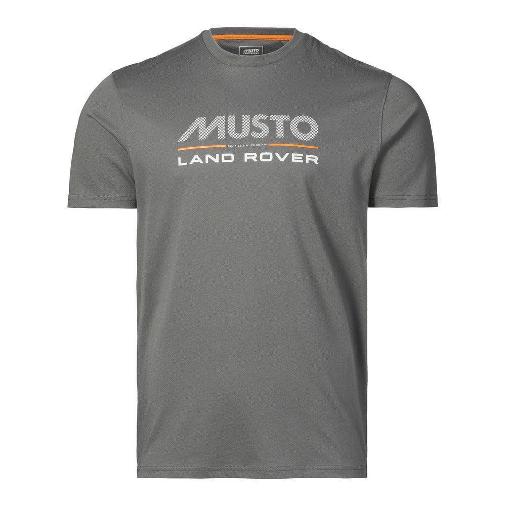 Musto Men's Lr Logo Short Sleeve Tee 2.0 - Dark Grey