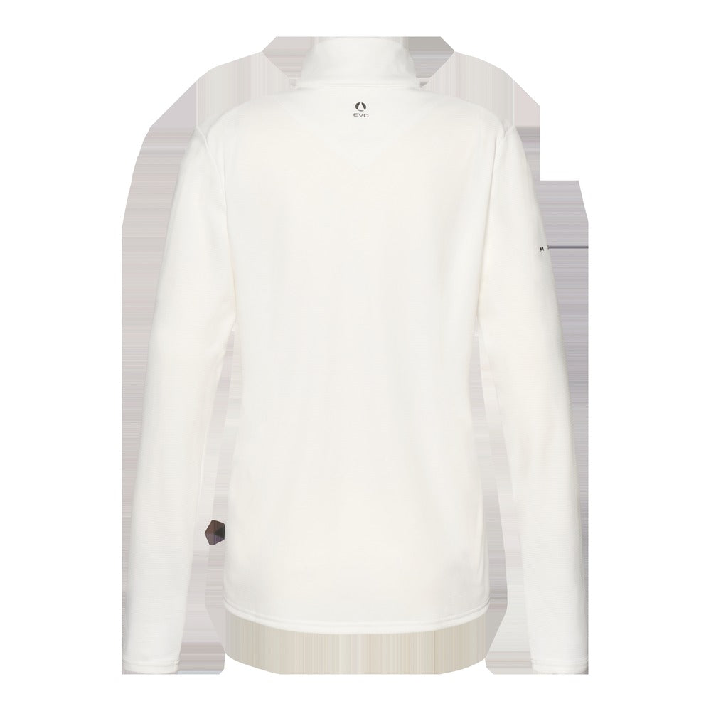 Musto Women's Evolution Sunblock 1/2 Zip Top - White
