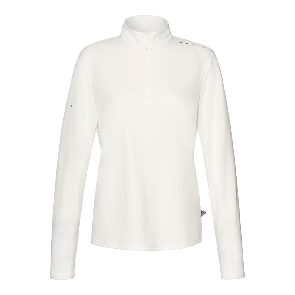 Musto Women's Evolution Sunblock 1/2 Zip Top - White