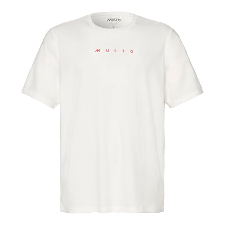 Musto Men's Evolution Sunblock Yacht Short Sleeve Tee - White