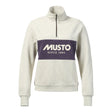 Musto Women's Classic Musto 1/2 Zip Sweat - Oat Marl