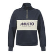 Musto Women's Classic Musto 1/2 Zip Sweat - Navy / Oat
