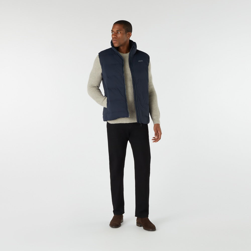 Musto Men's Active Puffer Vest - Navy