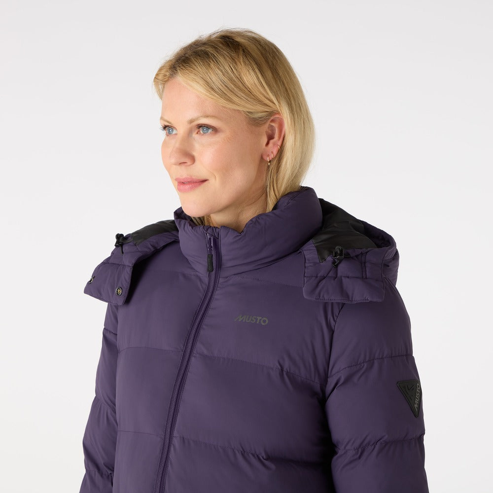 Musto Women's Active Puffer Coat - Mulberry