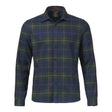 Musto Men's Long Sleeve Plaid Shirt - Darkest Spruce