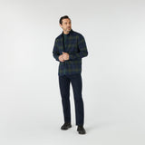 Musto Men's Long Sleeve Plaid Shirt - Darkest Spruce