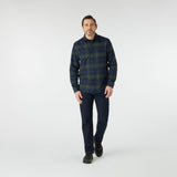 Musto Men's Long Sleeve Plaid Shirt - Darkest Spruce