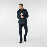 Musto Men's Long Sleeve Plaid Shirt - Darkest Spruce