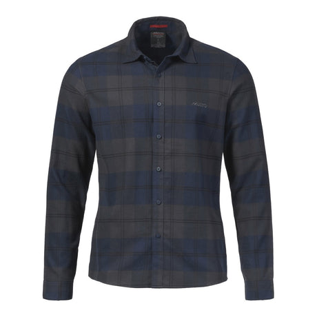 Musto Men's Long Sleeve Plaid Shirt - Navy