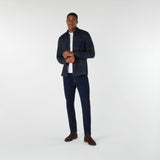 Musto Men's Long Sleeve Plaid Shirt - Navy