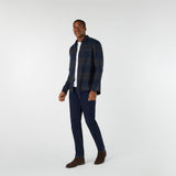 Musto Men's Long Sleeve Plaid Shirt - Navy