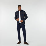 Musto Men's Long Sleeve Plaid Shirt - Navy