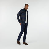 Musto Men's Long Sleeve Plaid Shirt - Navy