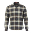 Musto Men's Long Sleeve Plaid Shirt - Carbon