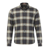 Musto Men's Long Sleeve Plaid Shirt - Carbon