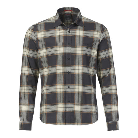 Musto Men's Long Sleeve Plaid Shirt - Carbon