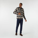 Musto Men's Long Sleeve Plaid Shirt - Carbon
