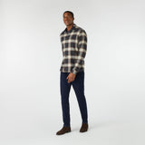 Musto Men's Long Sleeve Plaid Shirt - Carbon