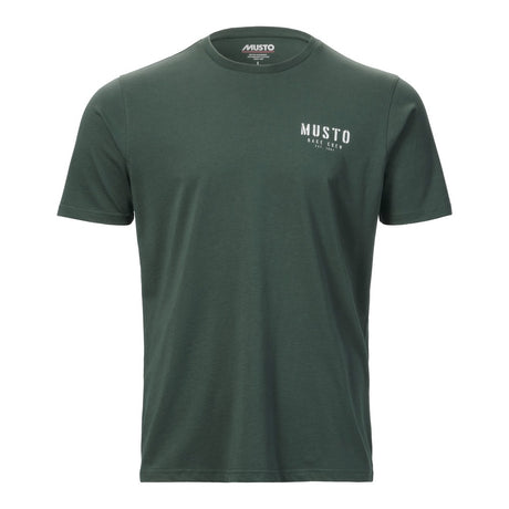 Musto Men's Heritage Short Sleeve Tee - Darkest Spruce