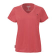 Musto Women's Original V Neck Short Sleeve Tee - Sweet Raspberry