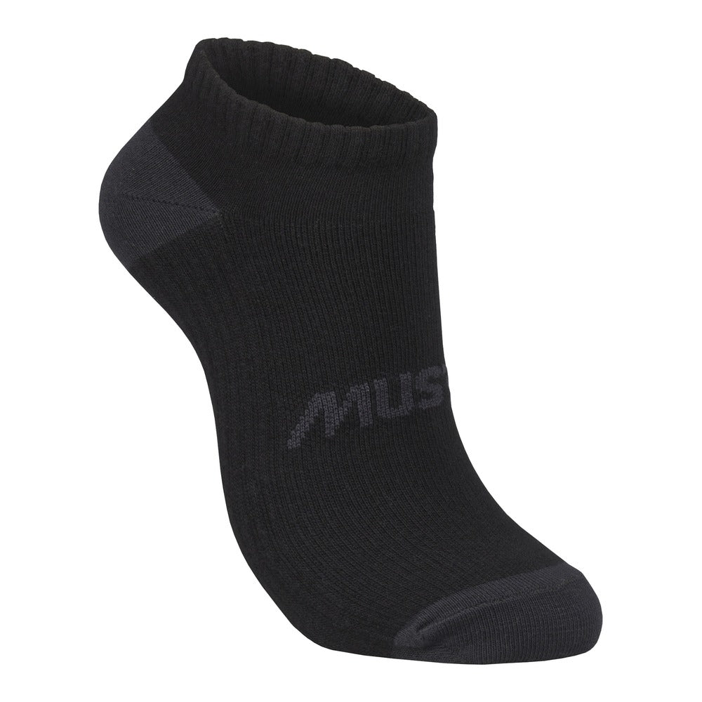 Musto Essential 3 Pack Trainer Sock - Black