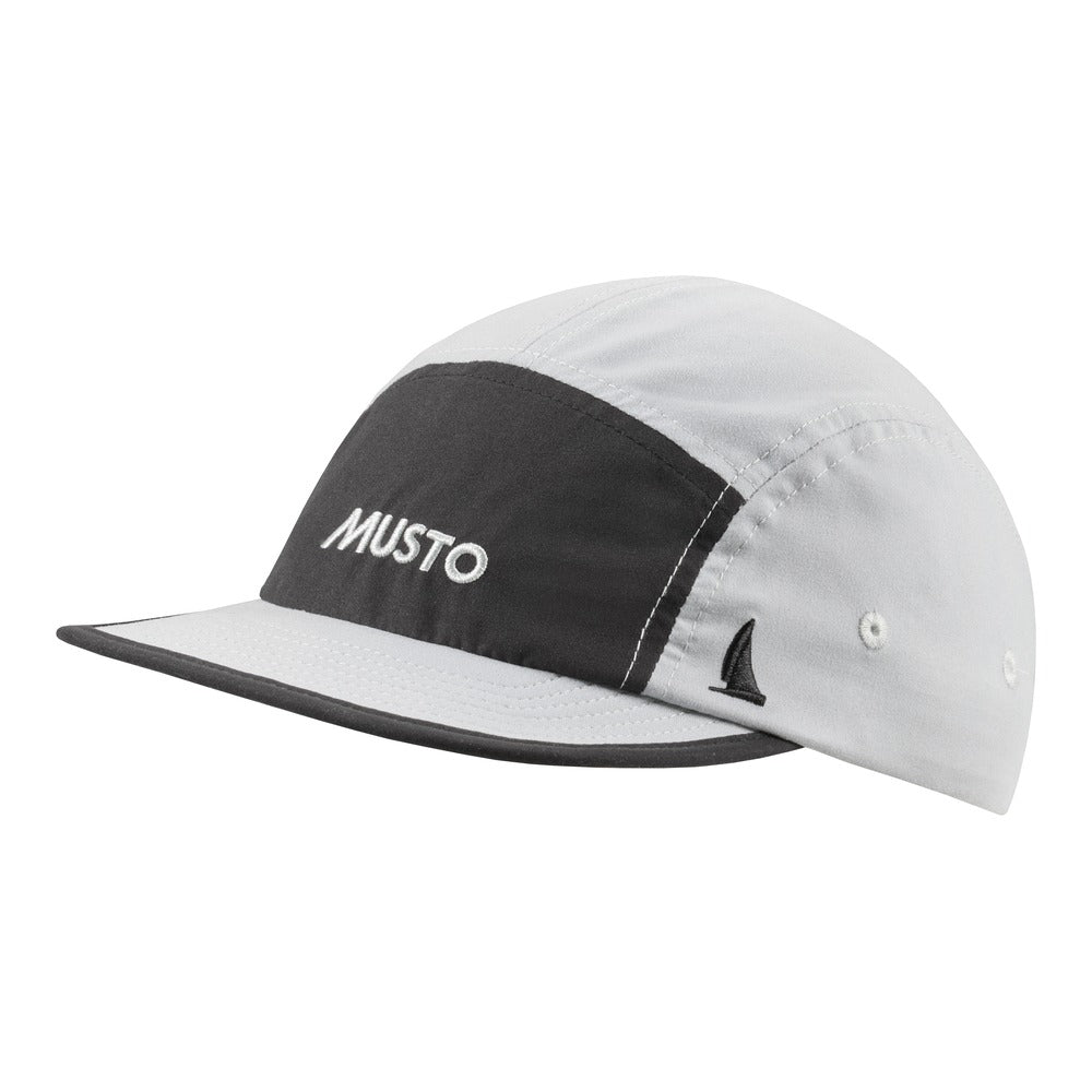 Musto 5 Panel Short Peak Cap - Quarry