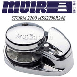 Muir Windlass - Storm SS2200, 24V, Low Profile, 3/8"BBB Gypsy, 1500W (M2200L24-3/8B)