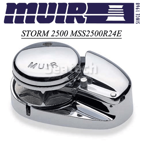 Muir Windlass - Storm SS2200, 24V, Low Profile, 5/16"HT Gypsy, 1500W (M2200L24-5/16H)