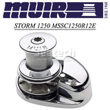 Muir Windlass - Storm SS2500, 12V, Capstan, 1/2"HT Gypsy, 1500W (M2500C12-1/2H)