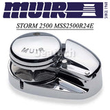 Muir Windlass - Storm SS2500, 24V, Low Profile, 3/8"BBB Gypsy, 1500W (M2500L24-3/8B)