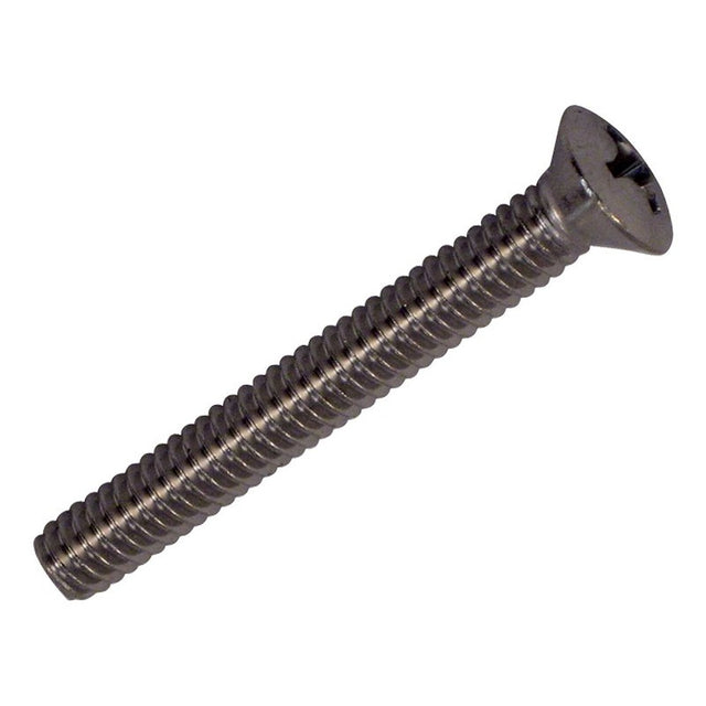 Marine Fasteners Oval Head Machine Screws - 1/4-20 x 3/4 – MAURIPRO Sailing