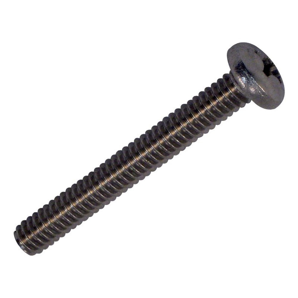 Marine Fasteners Pan Head Machine Screws - 8-32 x 2 – MAURIPRO Sailing