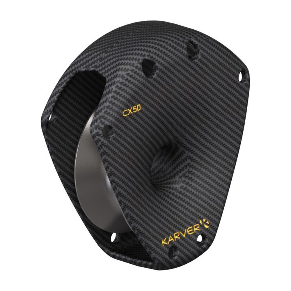 Karver KBRCW50 CARBON & WOOD BLOCK