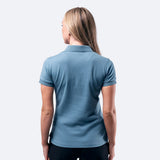 Womens Pima Cotton Polo - Provincial Blue - 2