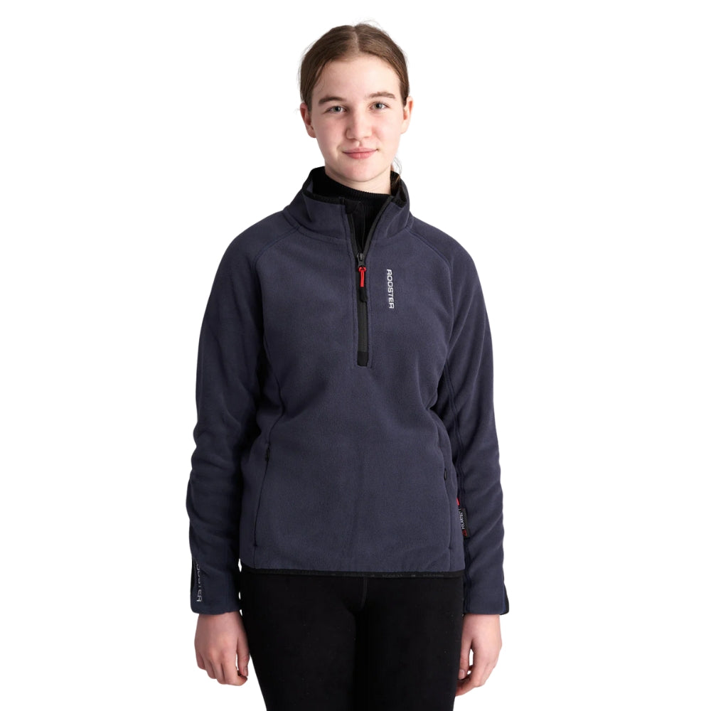 Rooster Junior Microfibre Fleece Sweater - Grey (147296)