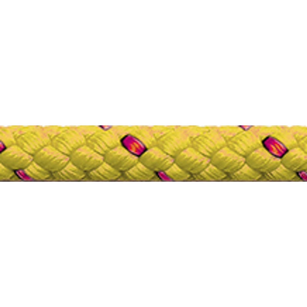 Robline Albatros Rope - 8 mm (5/16 in) Polypropylene 16 Plait Mix Line (Yellow) - Spool: 180 ft.