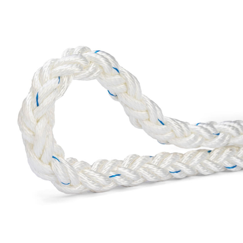 Robline Sirius 300 Rope - 8 mm (5/16 in) Polyester Cruising Line (White) - Spool: 180 ft.