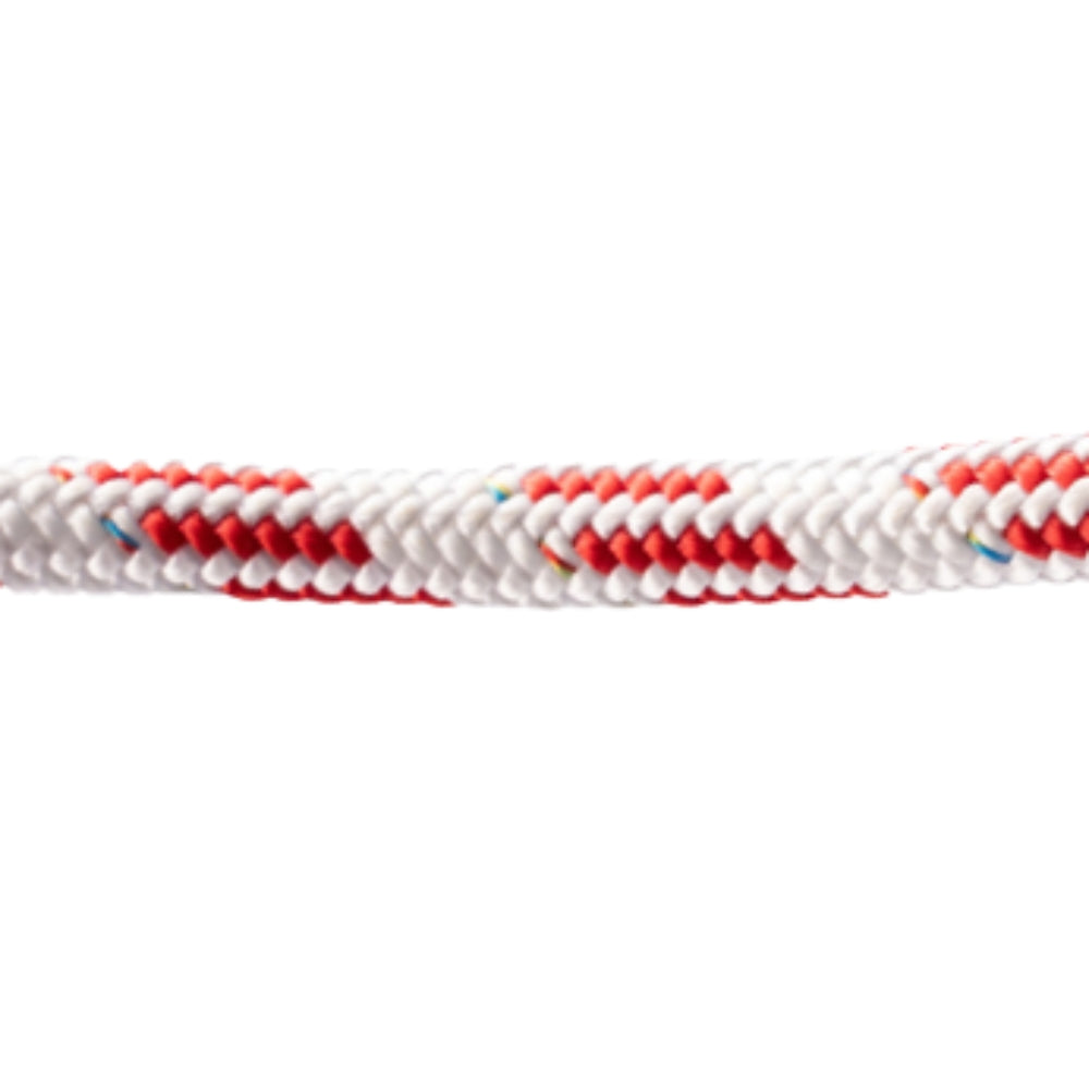 Samson MLX3 Rope - 6 mm (1/4 in) HMPE Dyneema Blend Polyester Cover Racing Line (Grey / Red) - Spool: 135 ft.