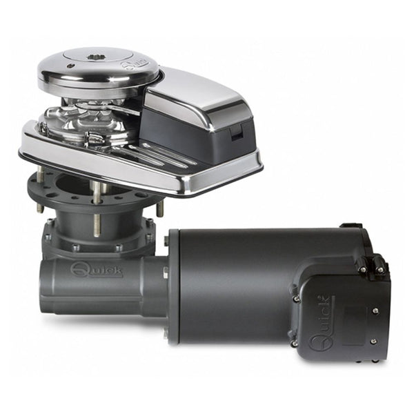 Quick Windlass - Dylan DR4 1500W Vertical Electric 12V Gypsy Only 10mm - DIN 766