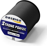 Rooster Shock Cord Elastic (per ft.) - 4 mm - Black (127244)