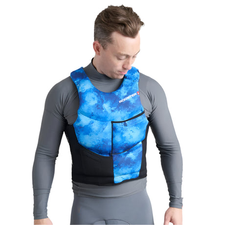 Rooster 50N CE Impact Buoyancy Aid - Overhead - Azure