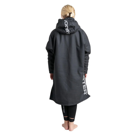 Rooster Junior Aquafleece Robe - Black / Blue (143428)