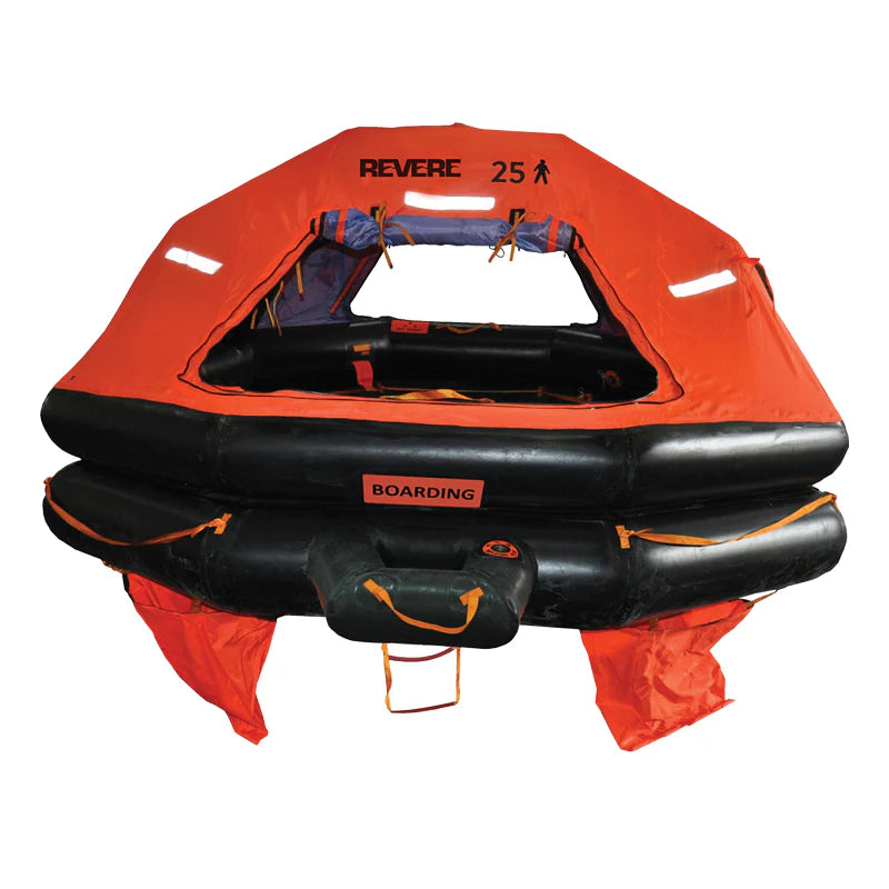 Revere Liferaft USCG/Solas, 10 Prs, Round Canister (B)