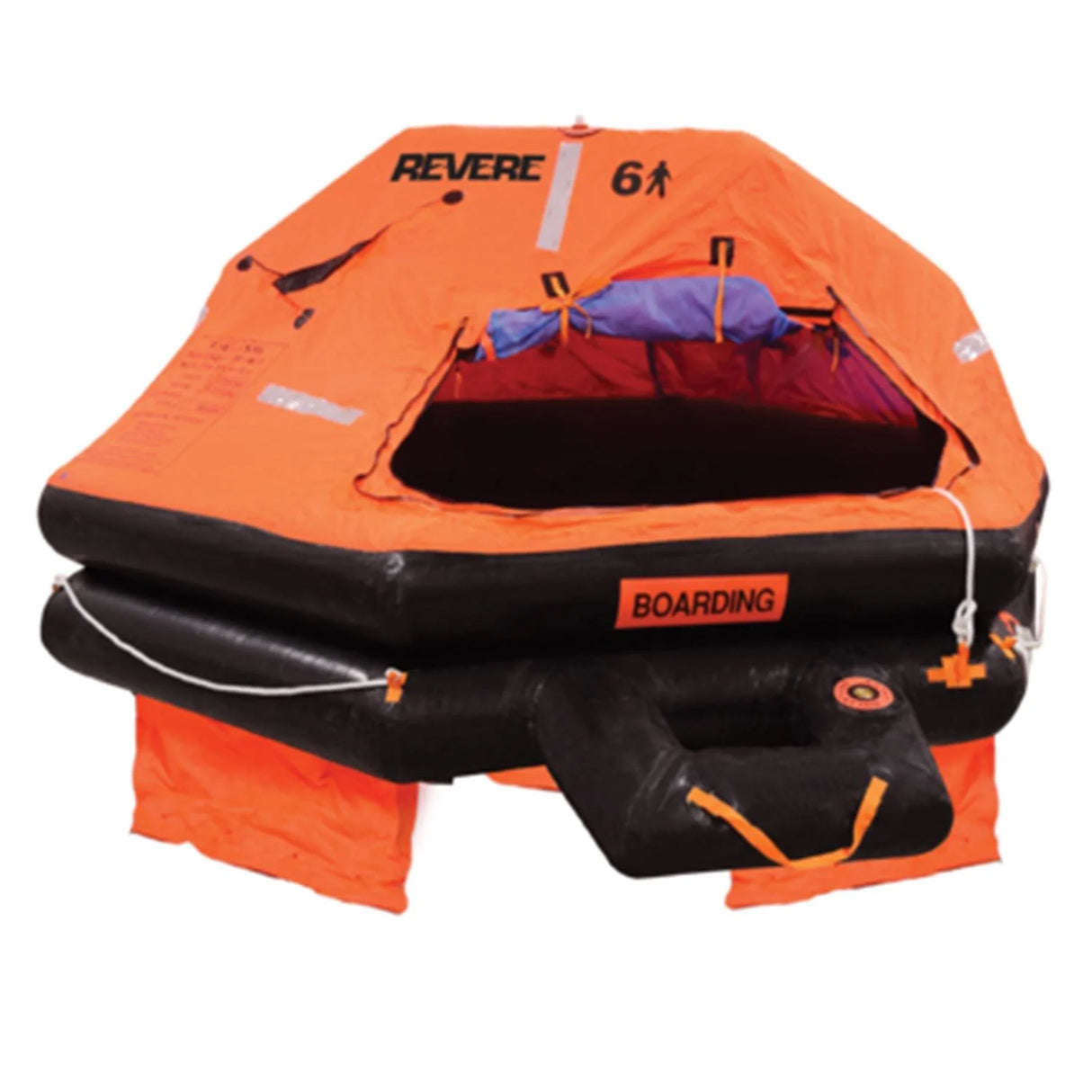 Revere Liferaft USCG/Solas Low Profile, 6 Prs,Canister (B)