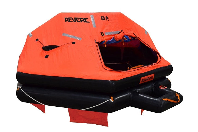 Revere Liferaft USCG/Solas Low Profile, 8 Prs, Canister (B)