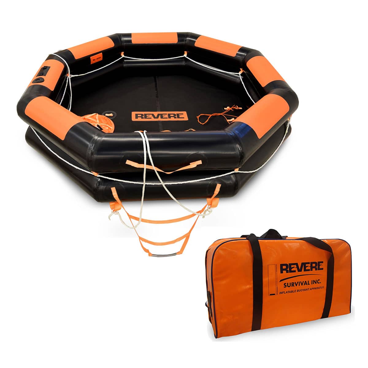 Revere Liferaft USCG Iba, 4 Prs, Valise