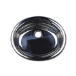 Scandvik Sinks - Basin Mirror Finish 18/10 SS (7/8" Flange Width) - Oval