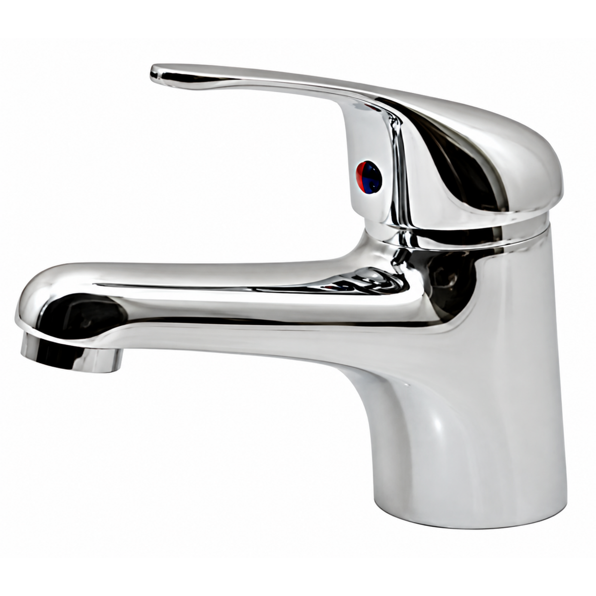 Scandvik Basin Mixer / Single Lever - Chrome (Lever Handle)