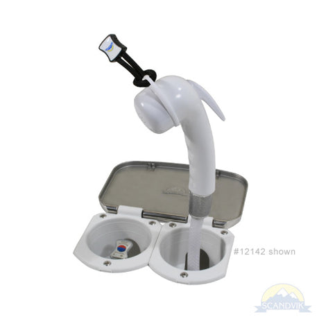 Scandvik 12 in. (304.8 mm) Hatch Lifter 330 lbs. (149.69 kg) - 24V - Stainless Steel (40112)